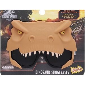Sun-Staches Sunstaches SG3239 T-Rex Jurassic World Mask NWT